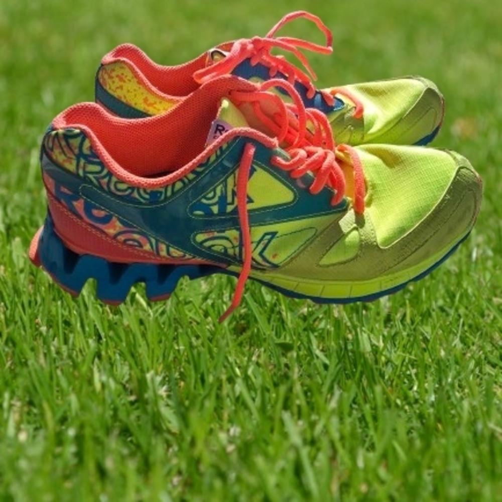 Colorful Women's Sneakers with Neon Accents